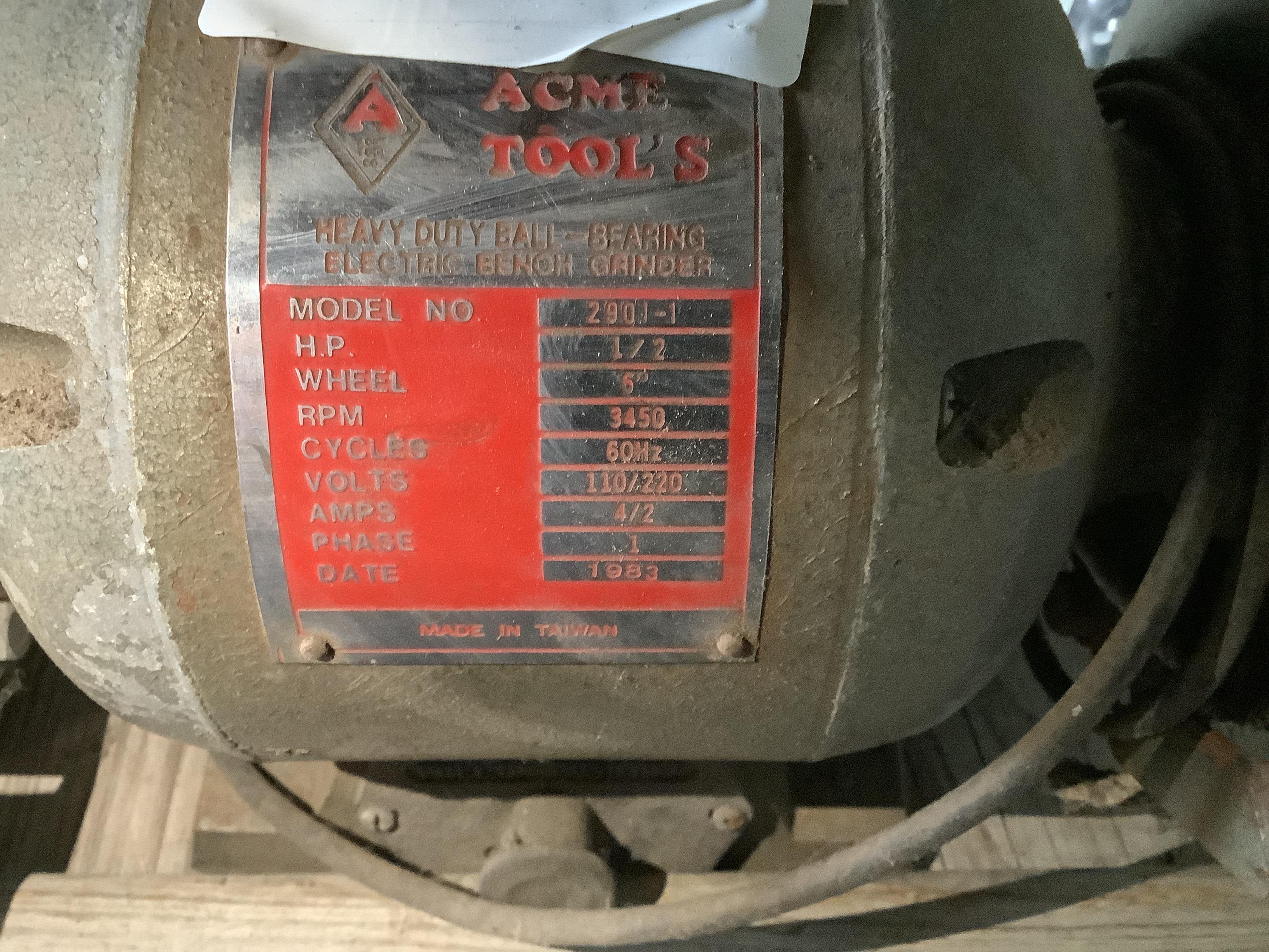 Acme Benchtop Grinder