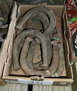 Throwing Horse Shoes