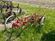 “MM” (?) 3-Bottom Walk-Behind Plow