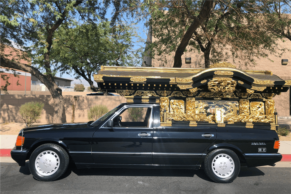 1990 MERCEDES-BENZ 560SEL NAGOYA HEARSE