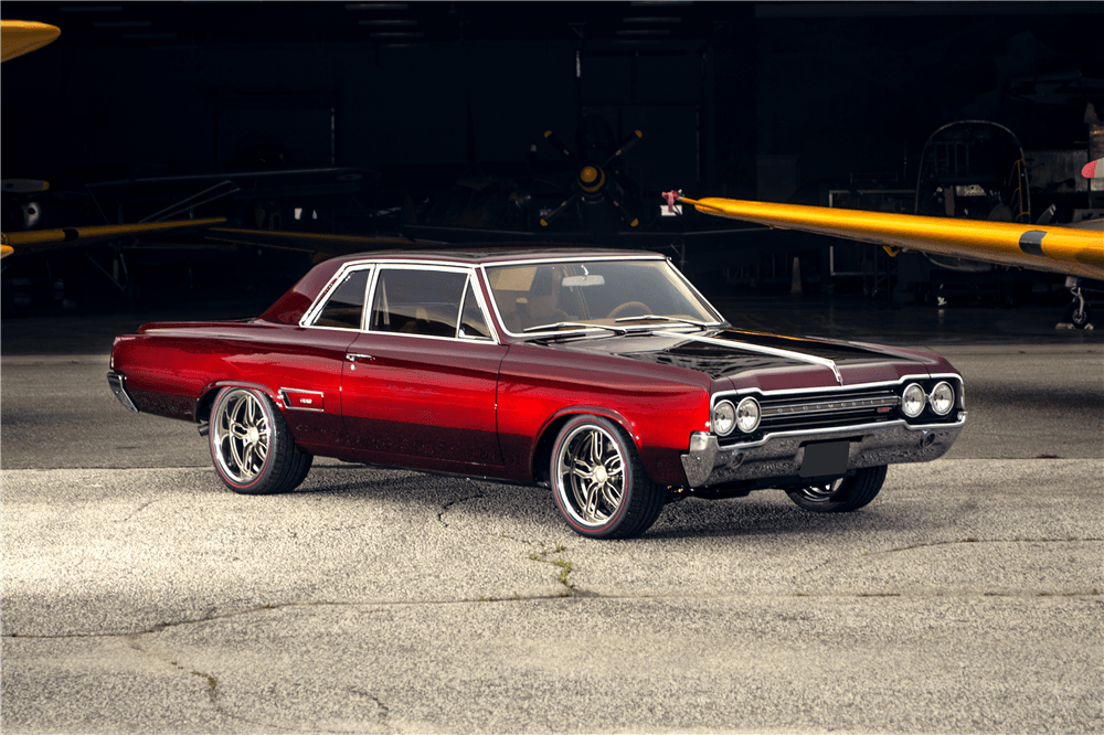 1965 OLDSMOBILE 442 CUSTOM COUPE THE GETTER