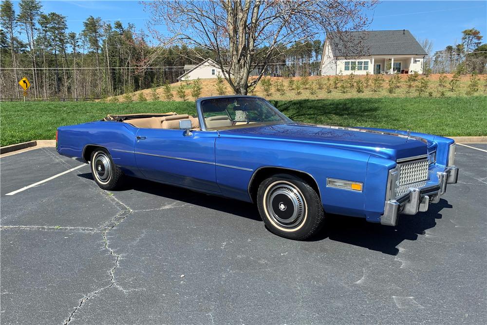 1976 CADILLAC ELDORADO CONVERTIBLE