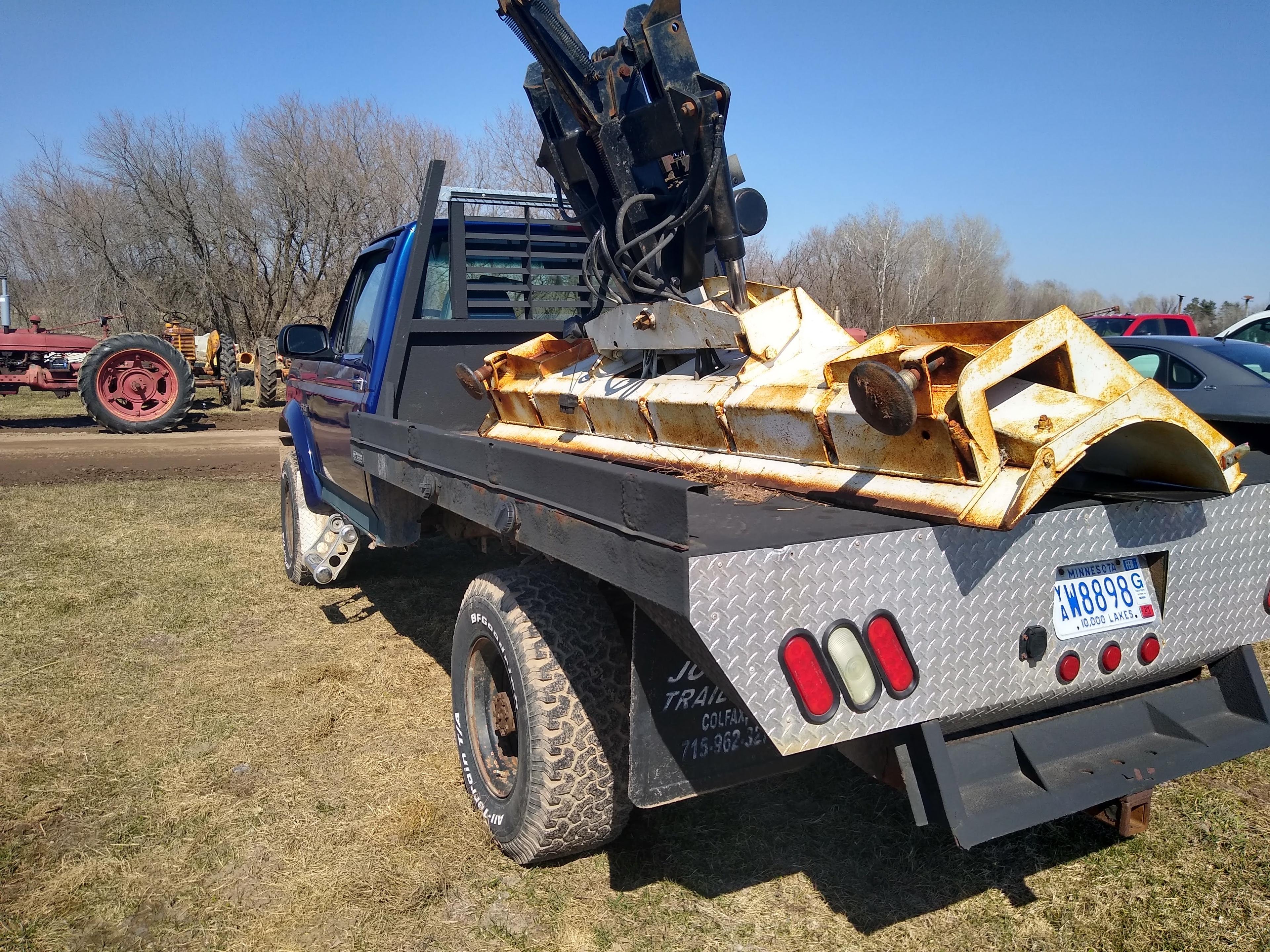 1997 Ford F350 with snow plow