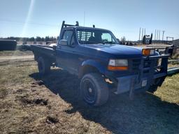 1997 Ford F350 with snow plow