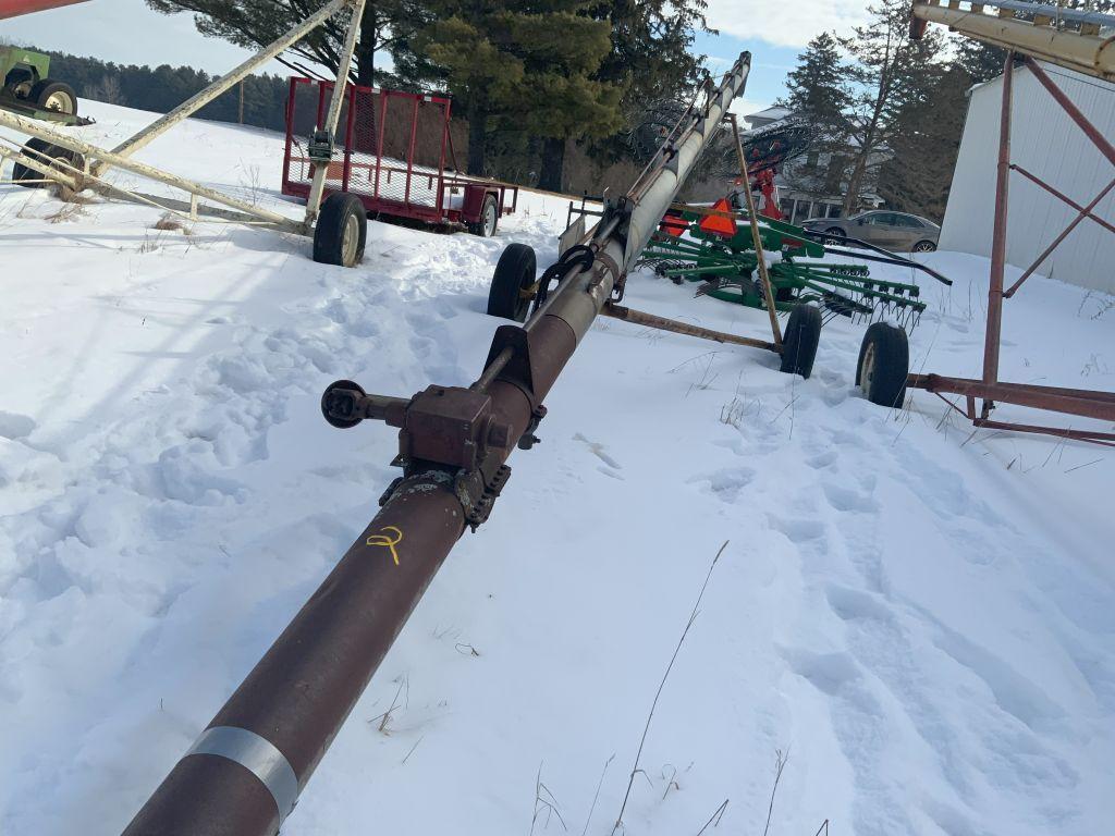 6 x 41 Hutchinson Auger on Transport