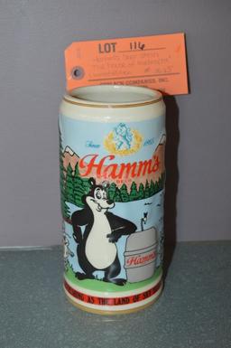 "HAMM'S BEER STEIN", "THE HOUSE OF WIEBRACHT",