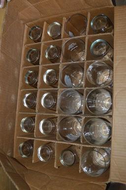 BOX OF (24) ASSORTED BEER GLASSES, MOSTLY GUINNESS