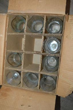 BOX OF (9) HOOLIGANS 15 OZ SQUALL GLASSES