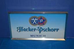 HACKER-PSCHORR MUNICH 3D SIGNAGE, 21"W X 12"H