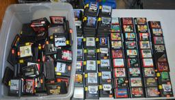 BIN FULL OF SEGA GENISIS GAMES