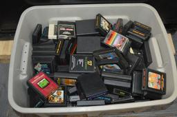 BIN FULL OF ATARI 2600 GAMES