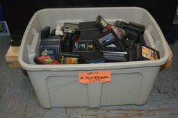 BIN FULL OF ATARI 2600 GAMES