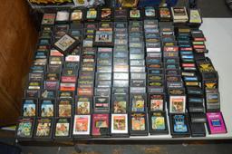 BIN FULL OF ATARI 2600 GAMES