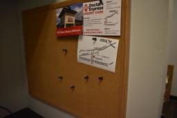 BOOK, CD'S, BUNGEE CORDS, BULLETIN BOARD AND MISC.