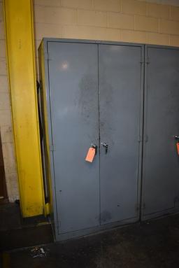 PRATT & WHITNEY CLAMPING SYSTEM & DRILLS WITH CABINET