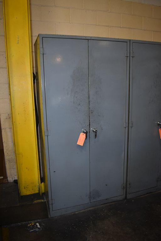 PRATT & WHITNEY CLAMPING SYSTEM & DRILLS WITH CABINET