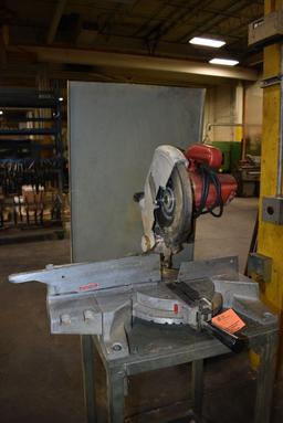 MILWAUKEE COMPOUND MITER SAW WITH STAND
