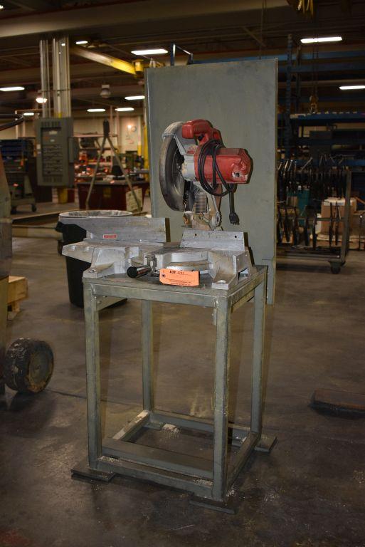 MILWAUKEE COMPOUND MITER SAW WITH STAND