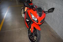 2016 KAWASAKI MOTORCYCLE, MODEL NINJA EX300,