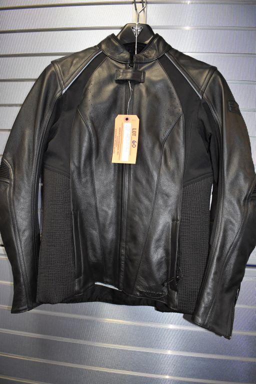 LADIE'S TRIUMPH LEATHER JACKET, CARA, SIZE X-LARGE,