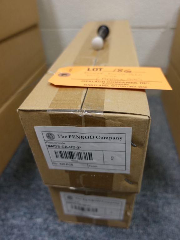 APPROX. (200) BRONZE FINISH SOLID DOOR STOPS