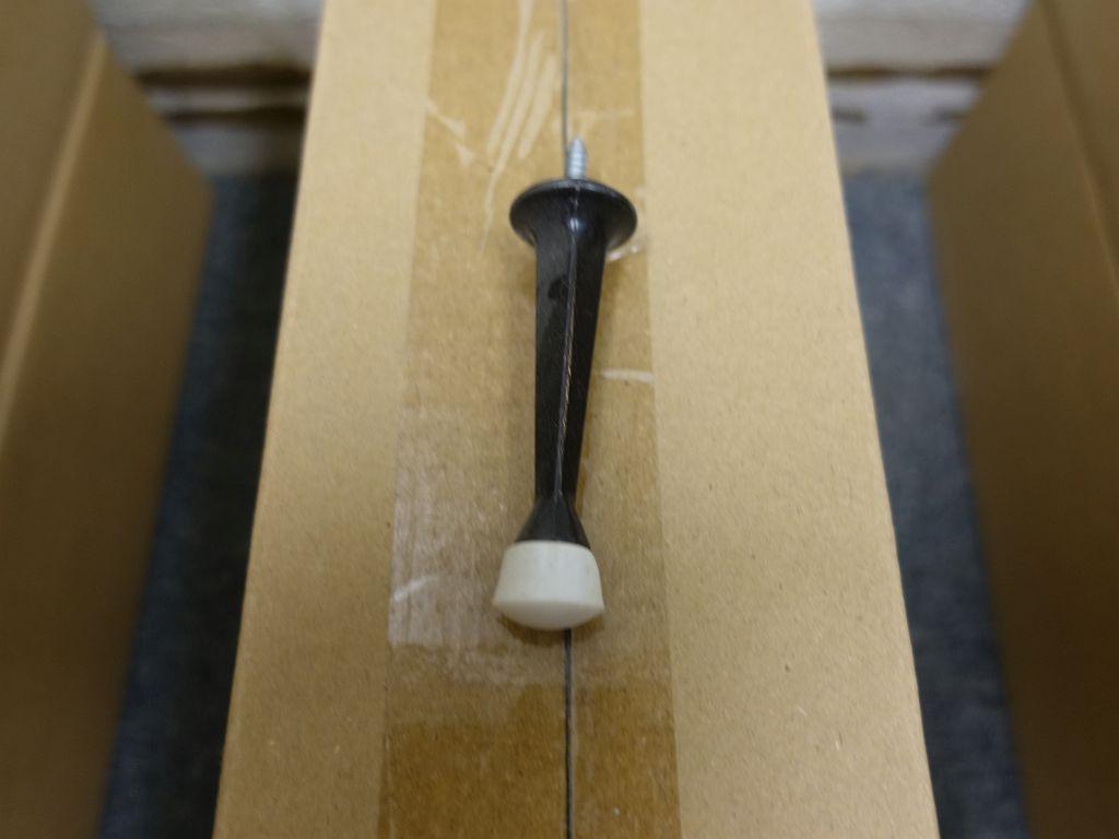 APPROX. (200) BRONZE FINISH SOLID DOOR STOPS