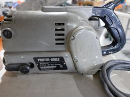 PORTER CABLE MODEL 504 EHD, 3" x 24" BELT SANDER