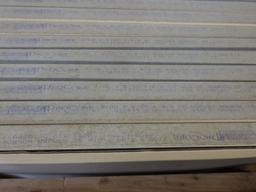 STACK OF (37) JELD-WEN RAISED PANEL DOORS, S/C,