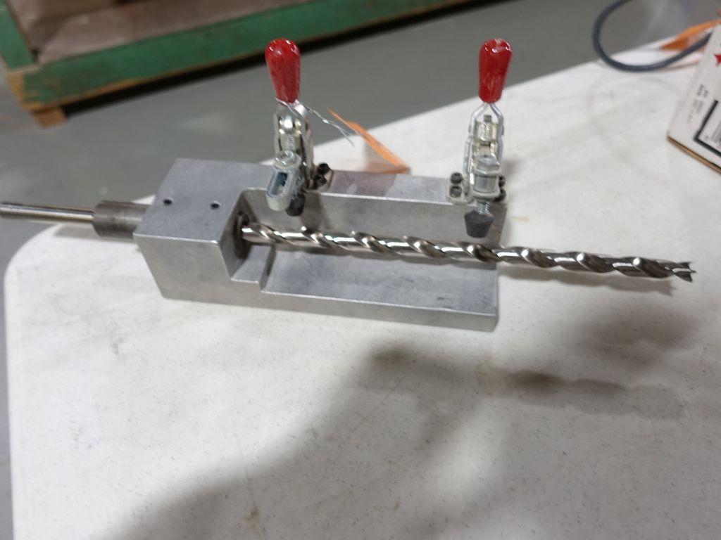 NORFIELD DRILL FIXTURE FOR EXTENDED FLUSH BOLTS