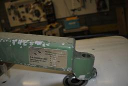 C.R. ONSRUD INC. INVERTED ROUTER TABLE, OPERATOR FOOT PEDAL,