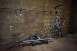 ROTATING SIGN POST AND HEAVY DUTY DOLLY