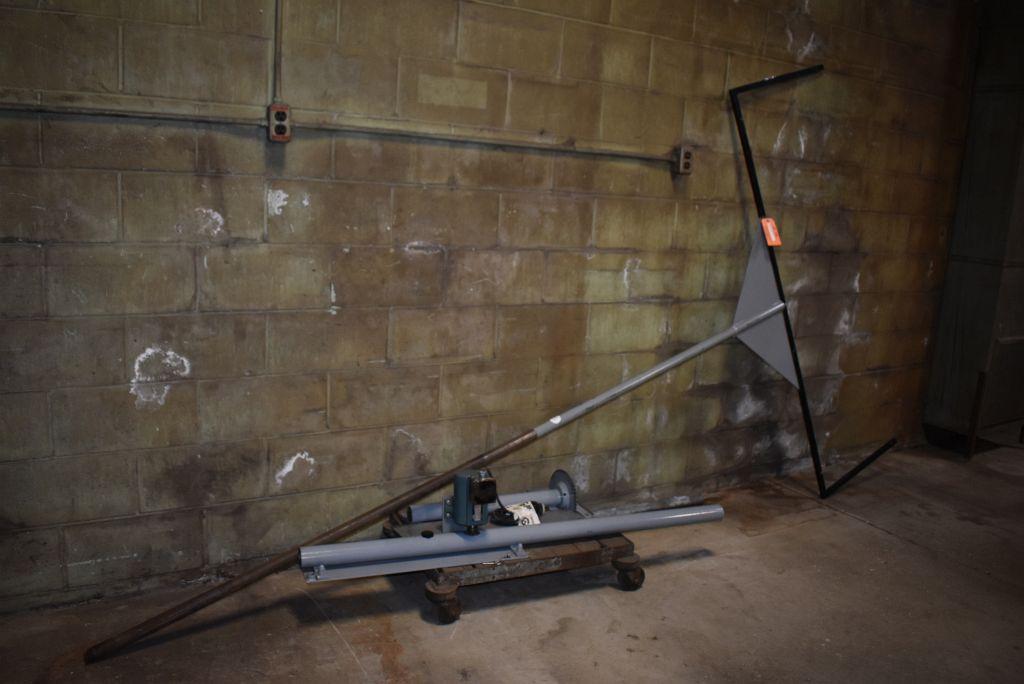 ROTATING SIGN POST AND HEAVY DUTY DOLLY