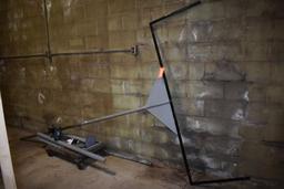 ROTATING SIGN POST AND HEAVY DUTY DOLLY