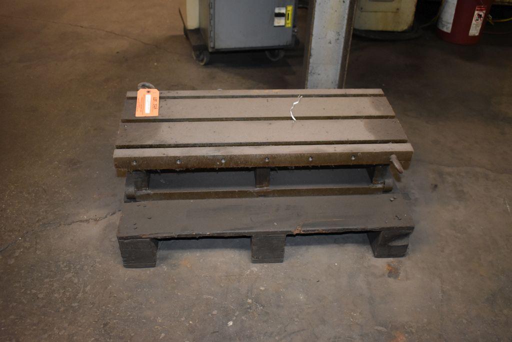 30" x 12" ADJUSTABLE ANGLE T-SLOT TABLE