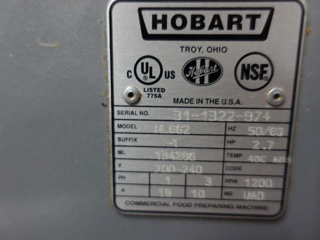 HOBART COMMERCIAL MIXER, MODEL HL662,