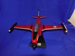 (2) MODEL AIRPLANES, LOCKHEED CF-104 CANADIAN FORCES