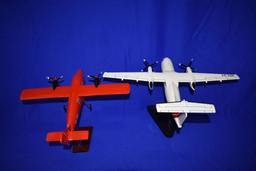 (2) AIRPLANE MODELS DEHAVILLAND DH-6 GREENLAND AIR