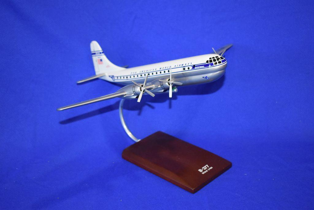 (2) BOEING PAN AM MODEL AIRPLANES, 307 AND B-377