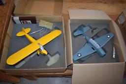 (2) MODEL AIRPLANES, GRUMMAN TBF NAVY AVENGER BATTLE