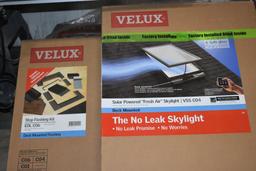 NEW IN BOX, VELUX NO LEAK SKYLIGHT, 21" X 37-7/8",