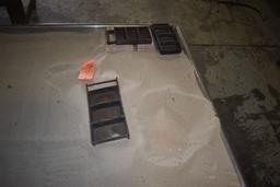 5' SQUARE x 12" HIGH PLATFORM WITH MEDIA AND (3)