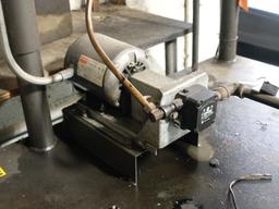 LANAIR USED OIL FURNACE SYSTEM WITH STORAGE BIN AND