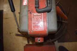 RIDGID POWER SEWER ROOTER WITH SUPPLIES MODEL: K-60