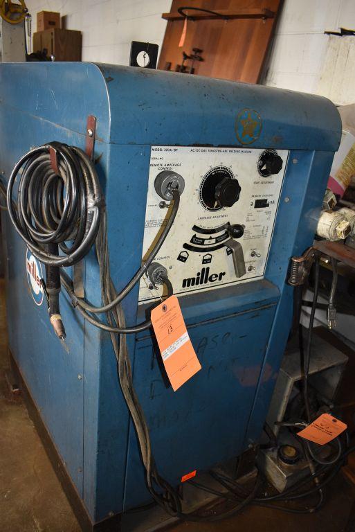 1974 MILLER TIG WELDER, MODEL 320A/BP,