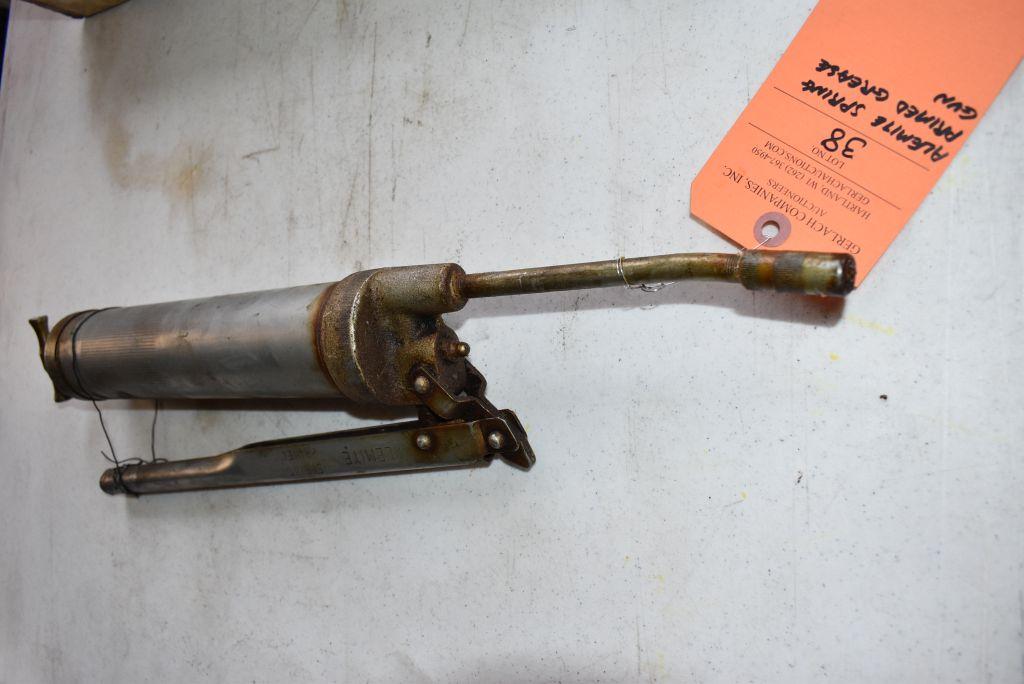 ALEMITE SPRING PRIMED GREASE GUN