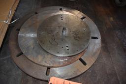 (3) STEEL PLATES UP TO 24" DIAMETER