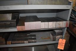 STEEL ORGANIZER/SHELVING UNIT WITH CONTENTS;