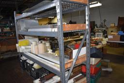 HEAVY DUTY RACKING WITH FOUR SHELVES, WIRE MESH