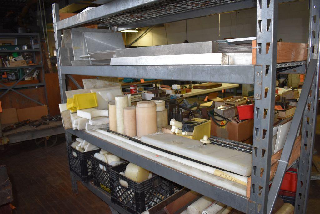 HEAVY DUTY RACKING WITH FOUR SHELVES, WIRE MESH