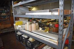 HEAVY DUTY RACKING WITH FOUR SHELVES, WIRE MESH